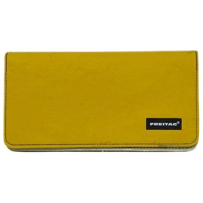 Pre-owned Freitag Wallet In Yellow