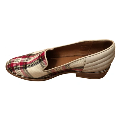 Pre-owned The Kooples Cloth Flats In Multicolour