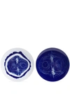 Cassina Tronc Set Of 2 Placeholder Plates In White