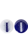 Cassina Arête Set-of-two Decorative Plates In White