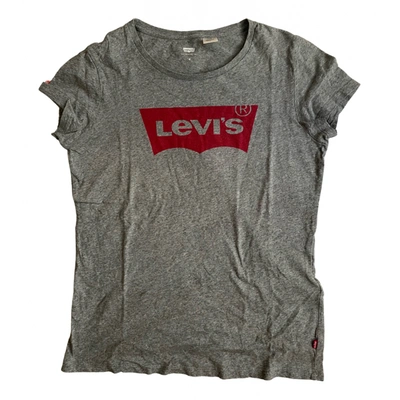 Pre-owned Levi's T-shirt In Grey