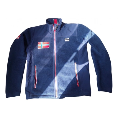 Pre-owned Helly Hansen Jacket In Blue