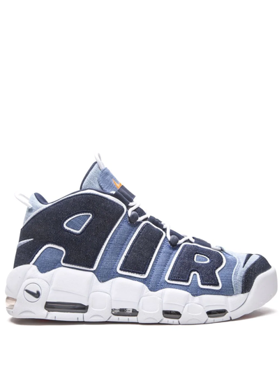 Nike Air More Uptempo "denim" Sneakers In Blue