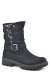 CLIFFS BY WHITE MOUNTAIN MINGLE MOTO BUCKLE BOOT