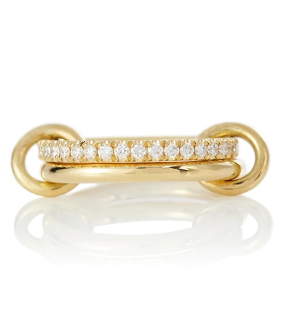 Spinelli Kilcollin Ceres Deux 18kt Yellow Gold Ring With Diamonds