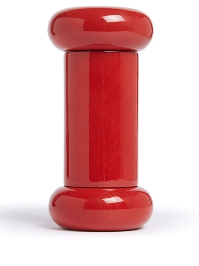 Alessi 100 Values Spice Grinder In Rot