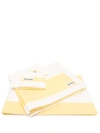 SUNNEI TWO-TONE COTTON BEDDING SET