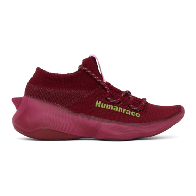 Adidas X Humanrace By Pharrell Williams Ssense Exclusive Burgundy Humanrace Sichona Trainers In Collegiate Burgundy/