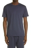 Sunspel Riviera Organic-cotton Jersey T-shirt In Navy