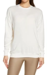 Alo Yoga Soho Pullover In Ivory