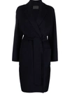 10 CORSO COMO BELTED SINGLE-BREASTED COAT