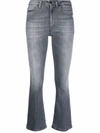 DONDUP HIGH-WAISTED FLARED JEANS