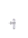 True Rocks Pill Stud Earring In Silver