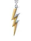 True Rocks Lightning Bolt Necklace In Silver