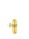 True Rocks Pill Stud Earring In Gold