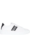 Versace Greca Low-top Sneakers In White