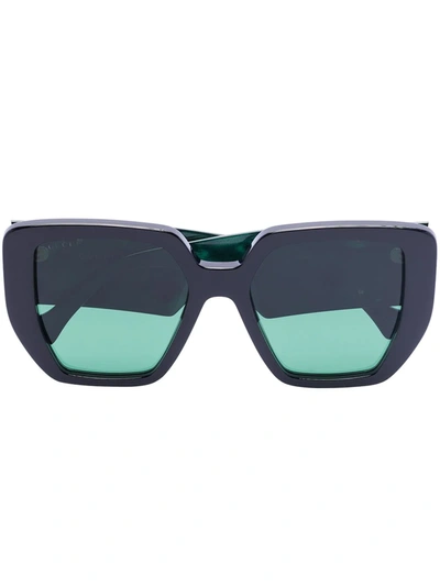 Gucci Oversized Square Frame Sunglasses In Black