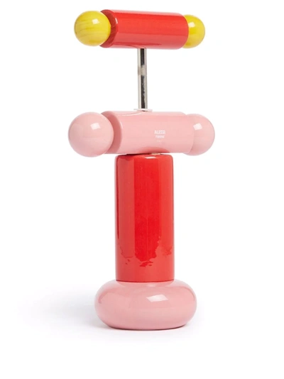 Alessi 100 Values Collection Corkscrew In Red
