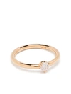 LOYAL.E PARIS 18KT RECYCLED YELLOW GOLD DIAMOND SOLITAIRE RING
