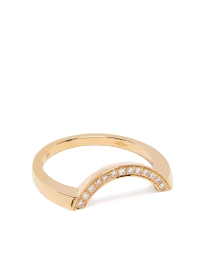 Loyal.e Paris 18kt Recycled Yellow Gold Intrépide Diamond Pavé Ring
