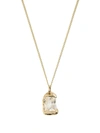 BLEUE BURNHAM RECYCLED 9KT GOLD THE ROSE NECKLACE