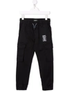 DKNY PATCH CARGO TROUSERS