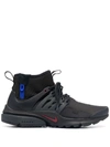 Nike Air Presto Mid Utility "star Wars Darth Vader" Sneakers In Black