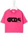 GCDS LOGO-PRINT T-SHIRT