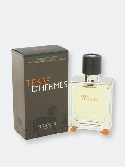 Pre-owned Hermes Terre D' By  Eau De Toilette Spray 1.7 oz