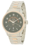Gevril Men's Giromondo Two-tone Bracelet Watch In Two Tone Ss-rg
