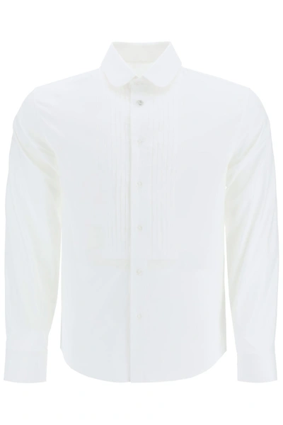 Off-white Camicia Tuxedo Stampa Now In White