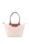 Longchamp Large Le Pliage Shoulder Tote In Carta (beige)