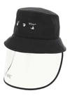 OFF-WHITE BUCKET HAT WITH MASK,OWRG004F21FAB001 1010