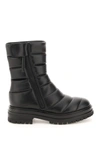 Gianvito Rossi 30mm Eiko Padded Faux Leather Ankle Boot In Black (black)