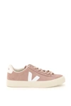 VEJA CAMPO NUBUCK LEATHER SNEAKERS,CP132683A BBWHT