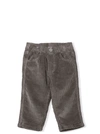 Il Gufo Corduroy Slim-cut Trousers In Gray