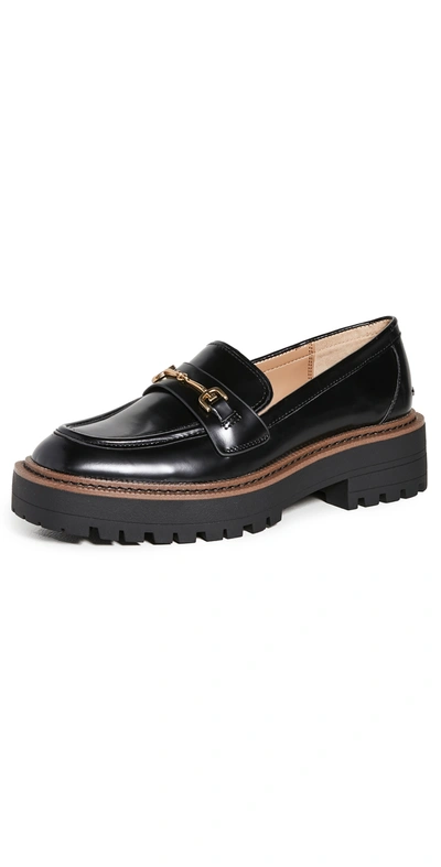 SAM EDELMAN LAURS LOAFERS BLACK,SAMED42214