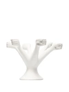Jonathan Adler Eve Hands Candelabra In Weiss