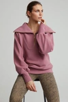 Varley Vine Pullover In Nostalgia Rose