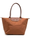 Longchamp Le Pliage Original Tote Bag In Brown