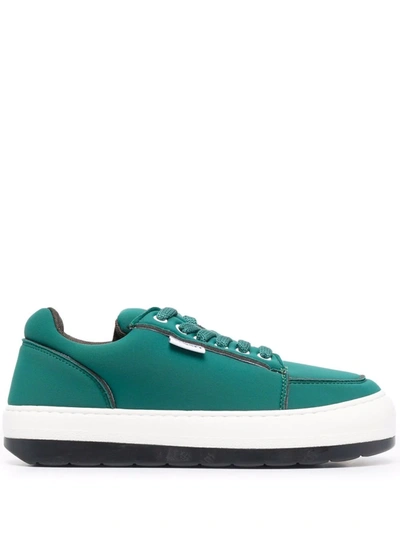 Sunnei Chunky-sole Low Top Trainers In Deep Jade