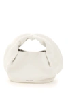 Danse Lente Lola Leather Bag In Linen (white)