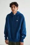 Champion Reverse Weave Hoodie Sweatshirt In Dark Turquoise