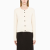 ROBERTO COLLINA CREAM ANGORA CARDIGAN,F30220F30-J-ROBER-03