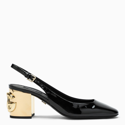 Dolce & Gabbana Slingback Hell Dg Karol In Nocolor