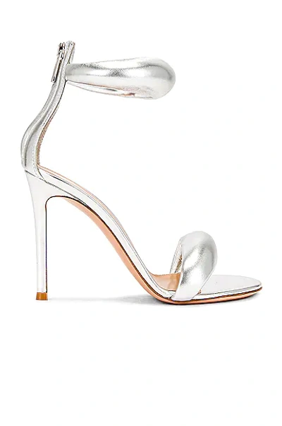 Gianvito Rossi Bijoux Heels In Silver