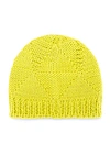 Bottega Veneta Wool Beanie In Kiwi