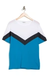 VALENTINO CHEVRON STRIPE T-SHIRT