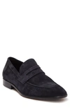 To Boot New York Men's Corbin Suede Penny Loafers In Blu