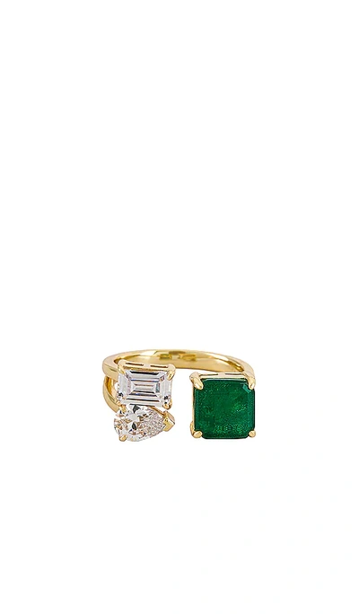 The M Jewelers Ny Avery Stone Ring In Emerald